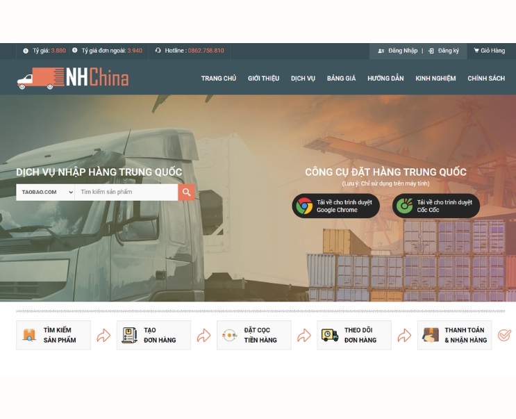 cách copy link sản phẩm trên taobao