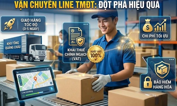 vận chuyển line tmđt xuất vat
